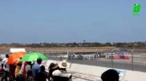 Lewis Hamilton Demo Laps @ Bushy Park Circuit (Top Gear Festival Barbados 2014 - Day 2) 