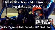Allan Mackay / Mo Downey Rally Barbados 2015 In-Car