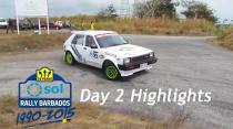 Sol Rally Barbados 2015 - Day 2 Highlights (Pure Sound &amp; HD)