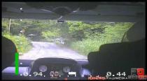 Mark Thompson and Kurt Seabra in-car Sol Rally Barbados 2013