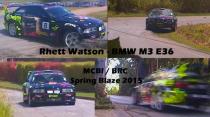 Rhett Watson - BMW M3 E36 - MCBI / BRC Spring Blaze 2015 