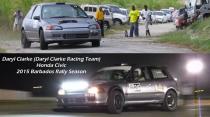 Daryl Clarke - Honda Civic (2015 Barbados Rally Season)