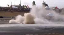 Sol Rally Barbados Mark Thompson/Orry Hunte Bushy Park crash