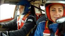 Neil Corbin Racing - Passenger View - 2013 Winter Gravel Rally 2
