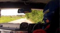 Paul Rees and Paul Briggs Rally Barbados 2013 Incar - SS19 Padmore