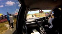 Supercharged Toyota Runx 1/8 and 1/4 mile drag racing Barbados