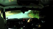 Ford MkII Escort Flat out Rally Barbados 2014