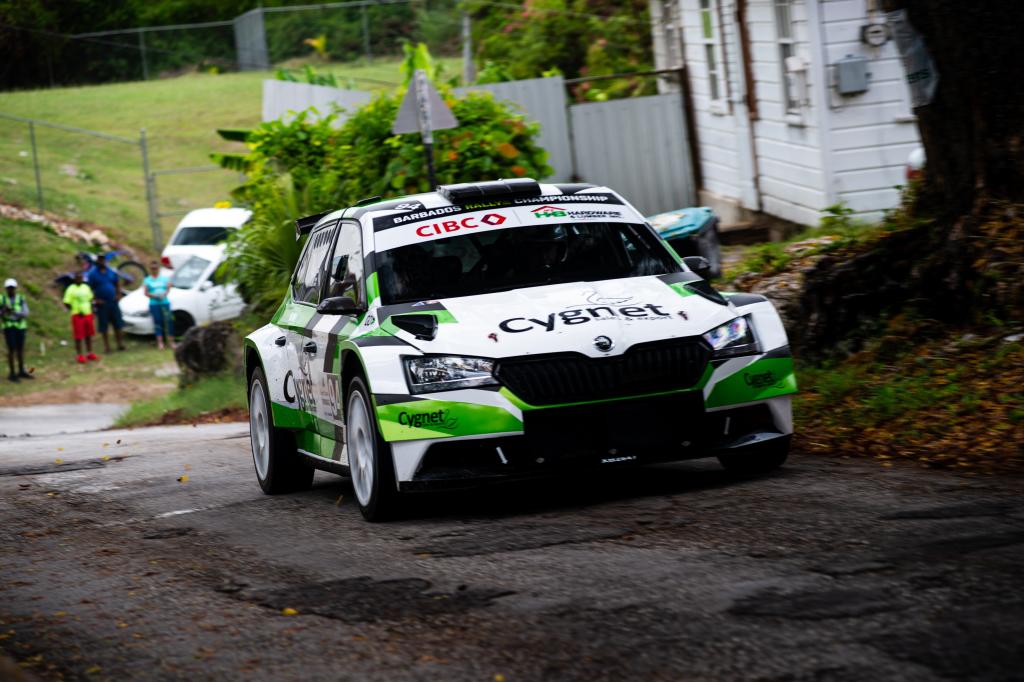 Rob Swann and Tom Woodburn are confirmed for BCIC RB25 in their Skoda Fabia Rally2 evo