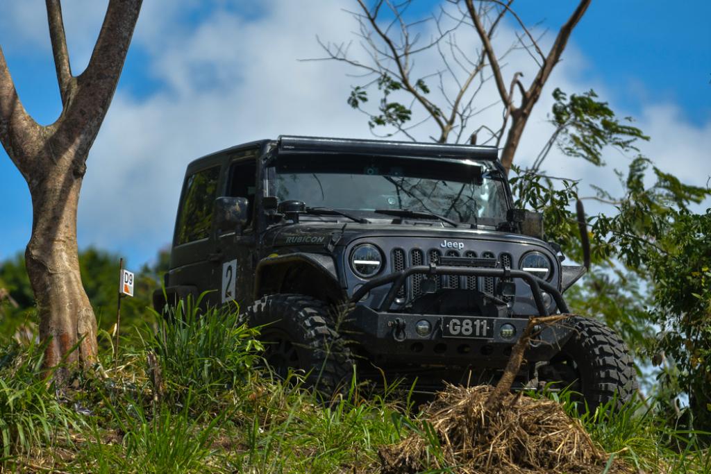 Ben Norris, Kirk Watkins and their Jeep Rubicon return to the Chefette MudDogs Championship on Sunday for the first time since March